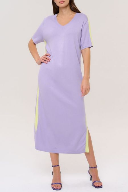 Платье трикотажное с разрезами ELEGANZZA 15975₽