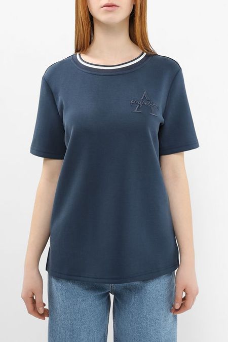 Футболка с эластичным воротом Auranna 2617₽