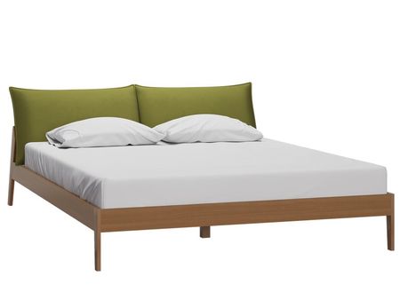 Кровать divanru Эвелен-Walnut 160 Barhat Olive 49990₽