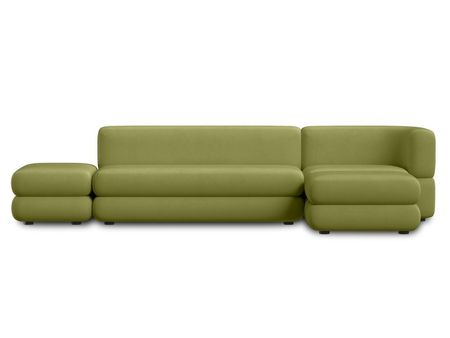 Диван модульный divanru Brera-6 Velour Olive 175960₽