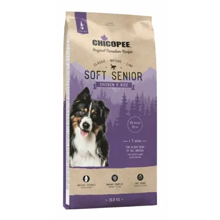 Chicopee CNL Soft Senior Chicken amp Rice полувлажный корм для пожилых собак всех пород с курицей и рисом 7471₽
