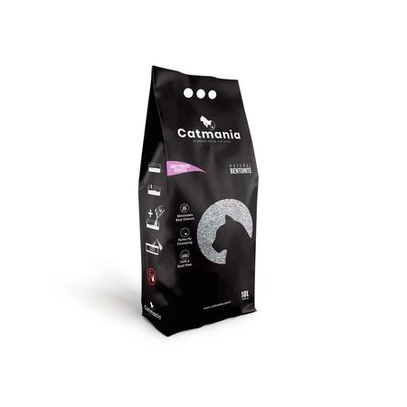 Catmania Babypowder наполнитель для кошачьего туалет с ароматом детской присыпки - 10 л 501₽