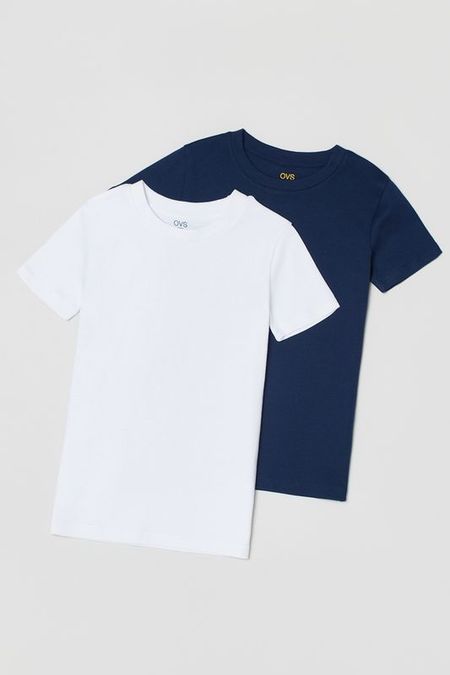 Набор из двух хлопковых футболок OVS 500₽