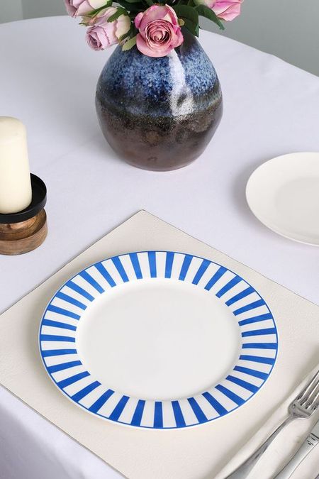 Тарелка фарфоровая Righe Blu-Ala COINCASA 1032₽