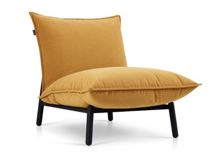 Кресло divanru Рофл Velvet Yellow 22990₽