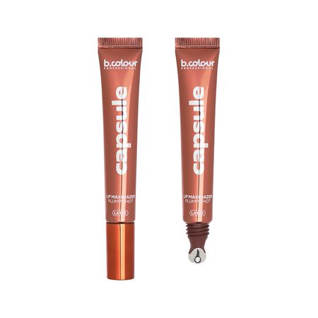 Блеск для губ B.COLOUR PROFESSIONAL LIP MAXIMAZER PLUMP SHOT с плампинг-эффектом тон 04 Latte