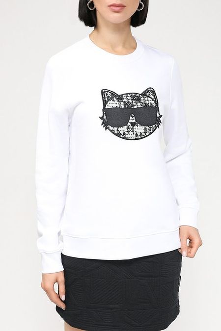 Свитшот в вышивкой Karl Lagerfeld 8122₽