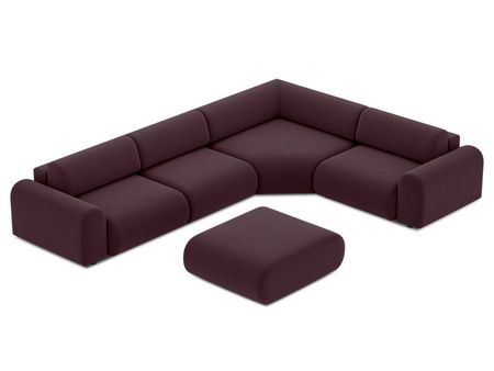 Диван модульный divanru Маиль-6 Velvet Wine 251950₽