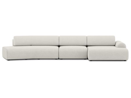 Диван модульный divanru Маиль-4 Bucle White 197970₽