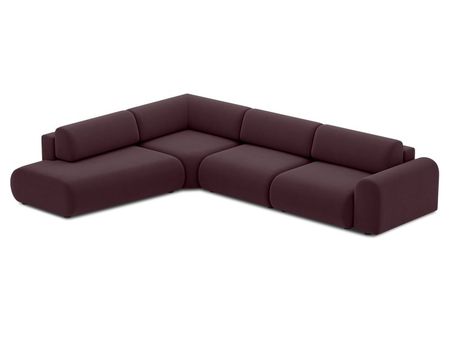 Диван модульный divanru Маиль-5 Velvet Wine 210960₽