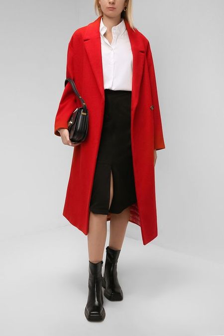 Однотонная юбка с разрезом Paola Ray 3590₽