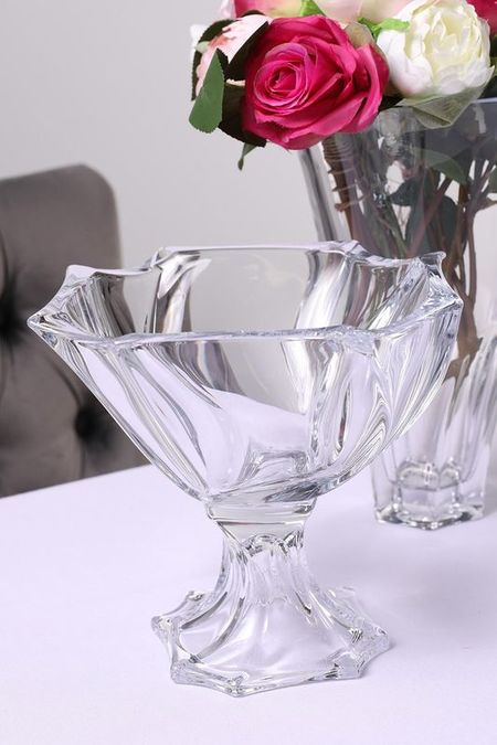 Блюдо хрустальное для фруктов на ножке Neptune Crystalite Bohemia 6367₽