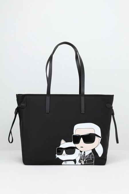 Сумка шоппер с логотипом ikonik 20 Karl Lagerfeld 17830₽