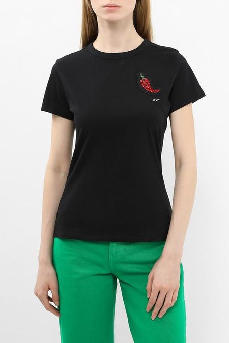 Футболка хлопковая облегающего кроя BOSS 5505₽