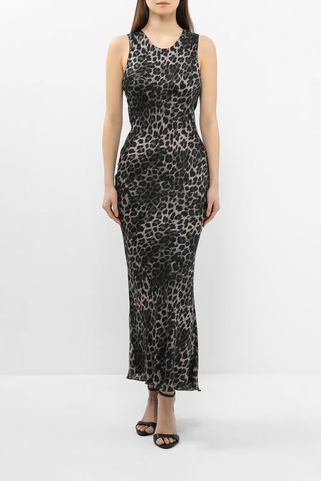 Платье без рукавов с анималистичным принтом Rinascimento 8392₽