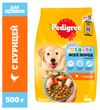 Сухой корм для щенков от 2 месяцев всех пород Pedigree с курицей