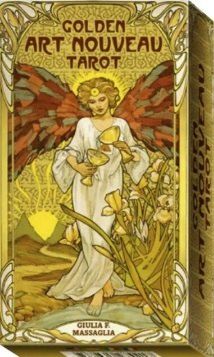 Джулия Ф. Массагли Золотое Таро Уэйт Арт-Нуво / Golden Art Nouveau Tarot. 78 карт с инструкцией
