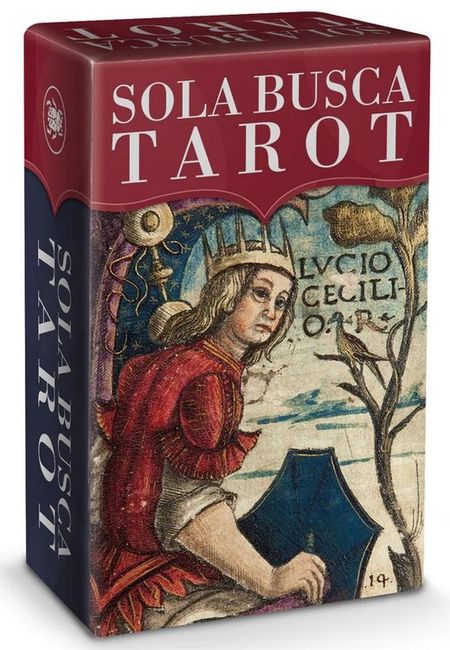 None Таро мини Сола Буска/Mini Tarot Sola Busca (78 карт + инструкция)