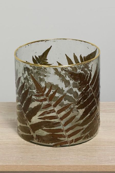 Подсвечник стеклянный с принтом Getaway Chic Kersten 4192₽