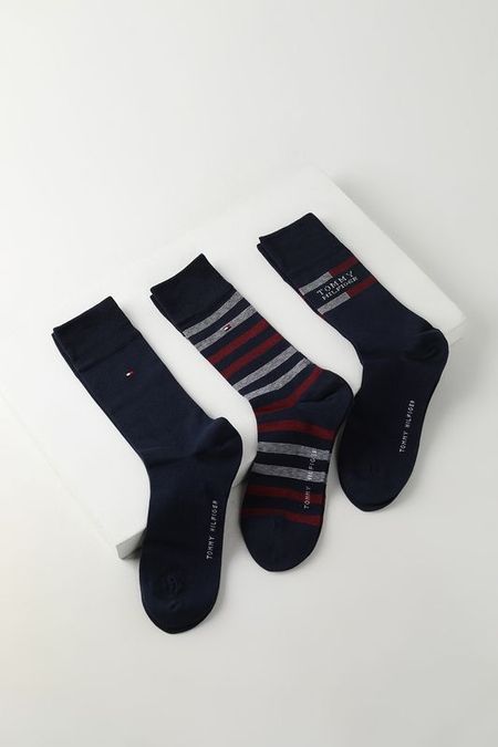 Подарочный набор носки классические 3 пары Tommy Hilfiger 2692₽