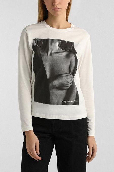 Лонгслив хлопковый с принтом ARTOGRAPH 5625₽