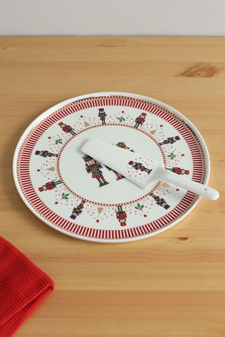 Блюдо для торта с лопаткой Щелкунчик Easy Life 3742₽