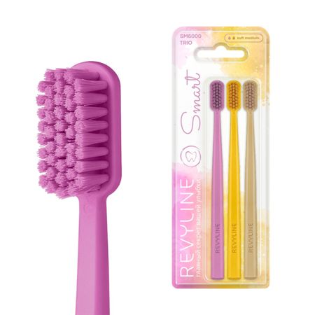 Набор зубных щеток Revyline Revyline SM 6000 SMART Trio 3 шт 750₽