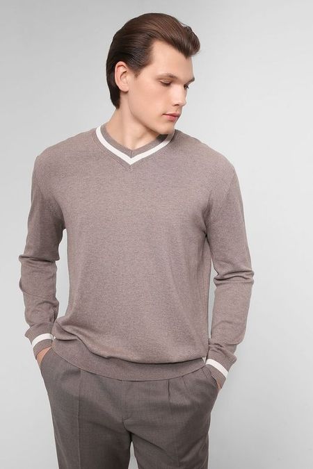 Пуловер из шелка и хлопка DMolina 4480₽