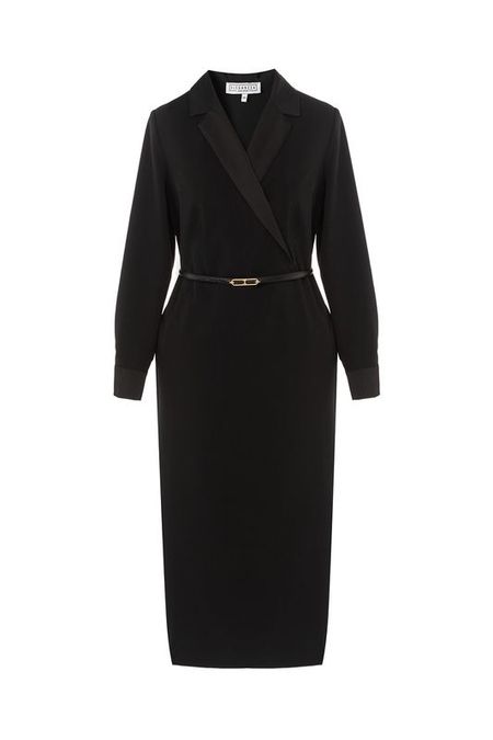 Платье трикотажное с запахом приталенное ELEGANZZA 10950₽