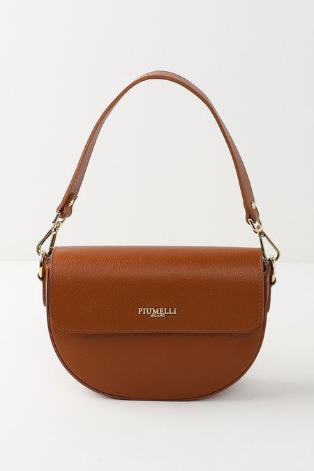 Сумка хобо кожаная Lina m Piumelli
