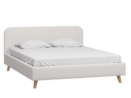 Кровать divanru Лайтси 200 Bucle White 45990₽