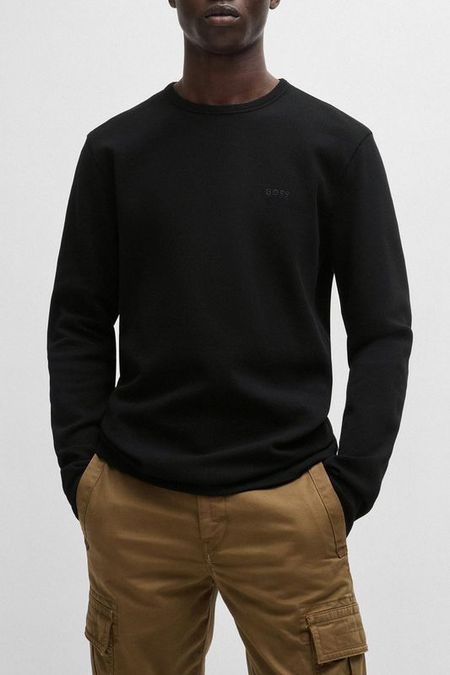 Лонгслив хлопковый BOSS 8110₽