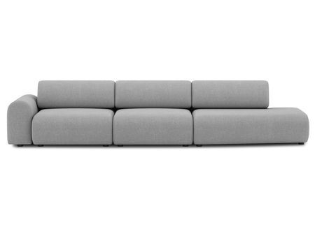 Диван модульный divanru Маиль-2 Bucle Silver 162970₽
