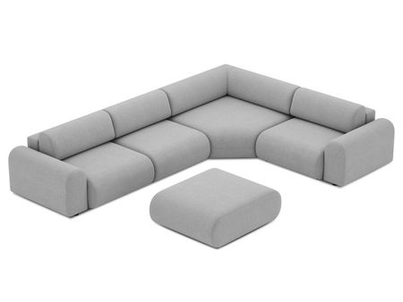 Диван модульный divanru Маиль-6 Bucle Silver 276950₽