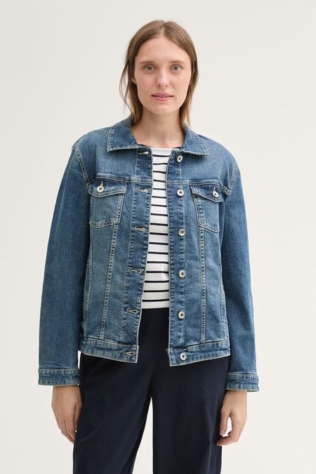 Куртка джинсовая с эффектом потертости TOM TAILOR 5249₽