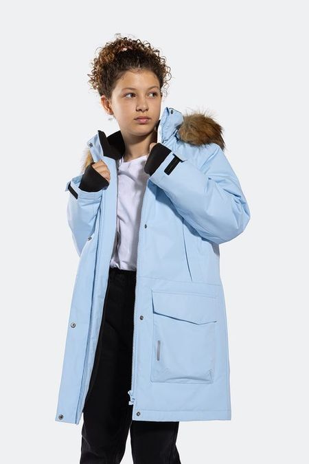 Парка утепленная с накладными карманами Kisu 14700₽