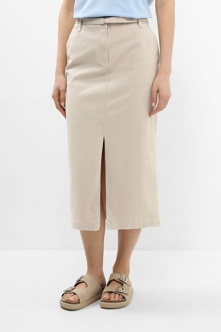 Юбка хлопковая с разрезом sOliver 4455₽