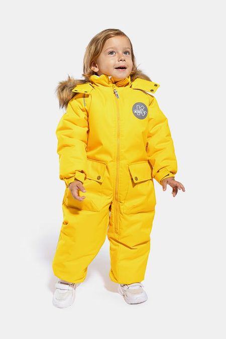 Комбинезон утепленный с меховой опушкой Kisu 11475₽