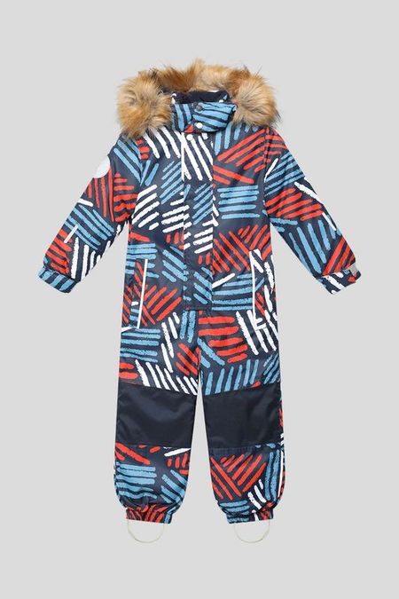 Комбинезон утепленный с меховой опушкой Kisu 12600₽