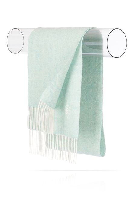 Шарф шерстяной с кистями MICHEL KATANA 6250₽