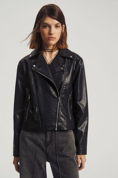 Куртка-косуха из искусственной кожи Nume 4192₽