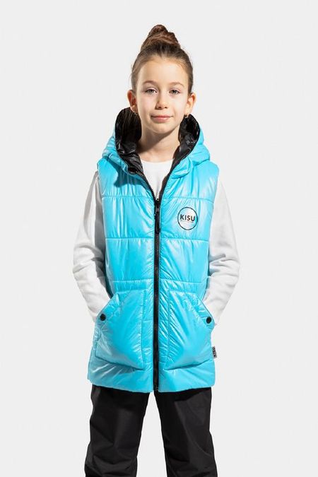 Жилет утепленный с капюшоном Kisu 3900₽