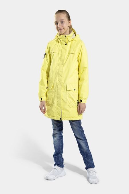 Парка с капюшоном и накладными карманами Kisu 6150₽