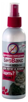 Спрей-лосьон для кошек БиоВакс антигадин