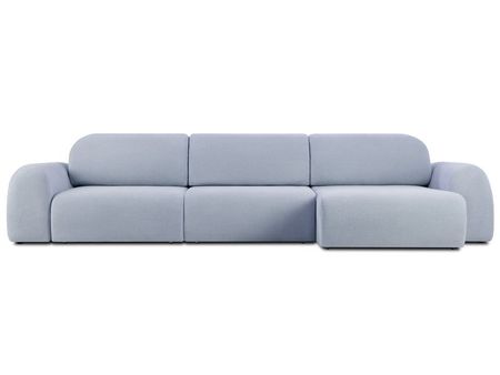 Диван угловой divanru Лилт-2 Bucle Lilac 122990₽