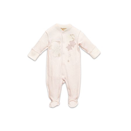 Комбинезон Lanson со ступней белый 700₽