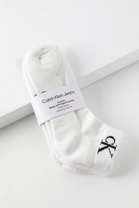 Носки укороченные 2 пары Calvin Klein 1492₽