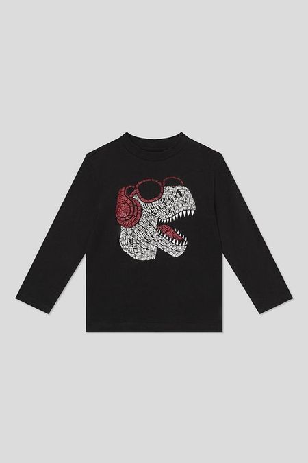 Лонгслив хлопковый с принтом OVS 622₽