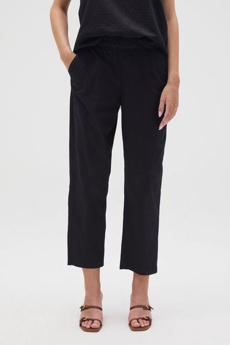 Брюки хлопковые зауженного кроя OVS 2242₽