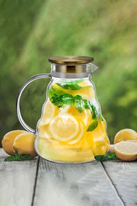 Кувшин стеклянный с крышкой MANDARIN DECOR 1594₽